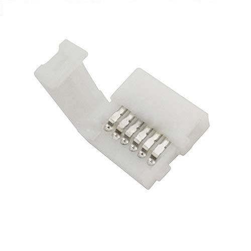 12mm 6PIN 6 Pin RGB+CCT No Soldering Easy Connector For RGB CCT LED Strip 6 PIN Connector